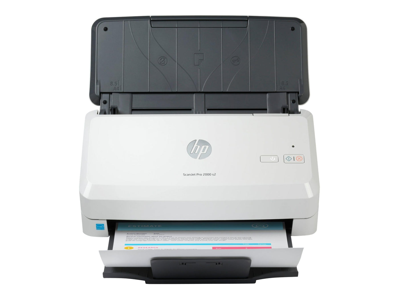 HP ScanJet Pro 2000 s2 (Scanner, Einzelblattzufuhr, 50-Blatt ADF, USB)