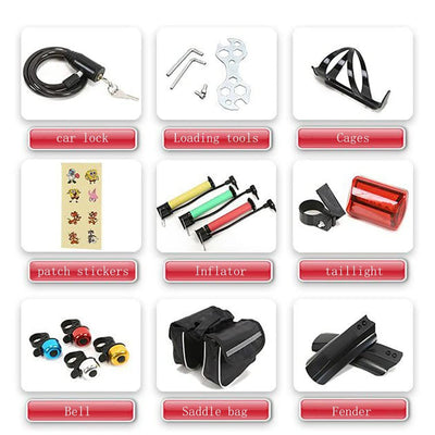 Wmmner Mountainbike, 66 cm (26 Zoll), Mountainbike mit dicken Reifen für Erwachsene, Fahrrad mit 27 Gängen, Altah Mde Carbonstahl, Vollfederung, Doppelscheibenbremse, R