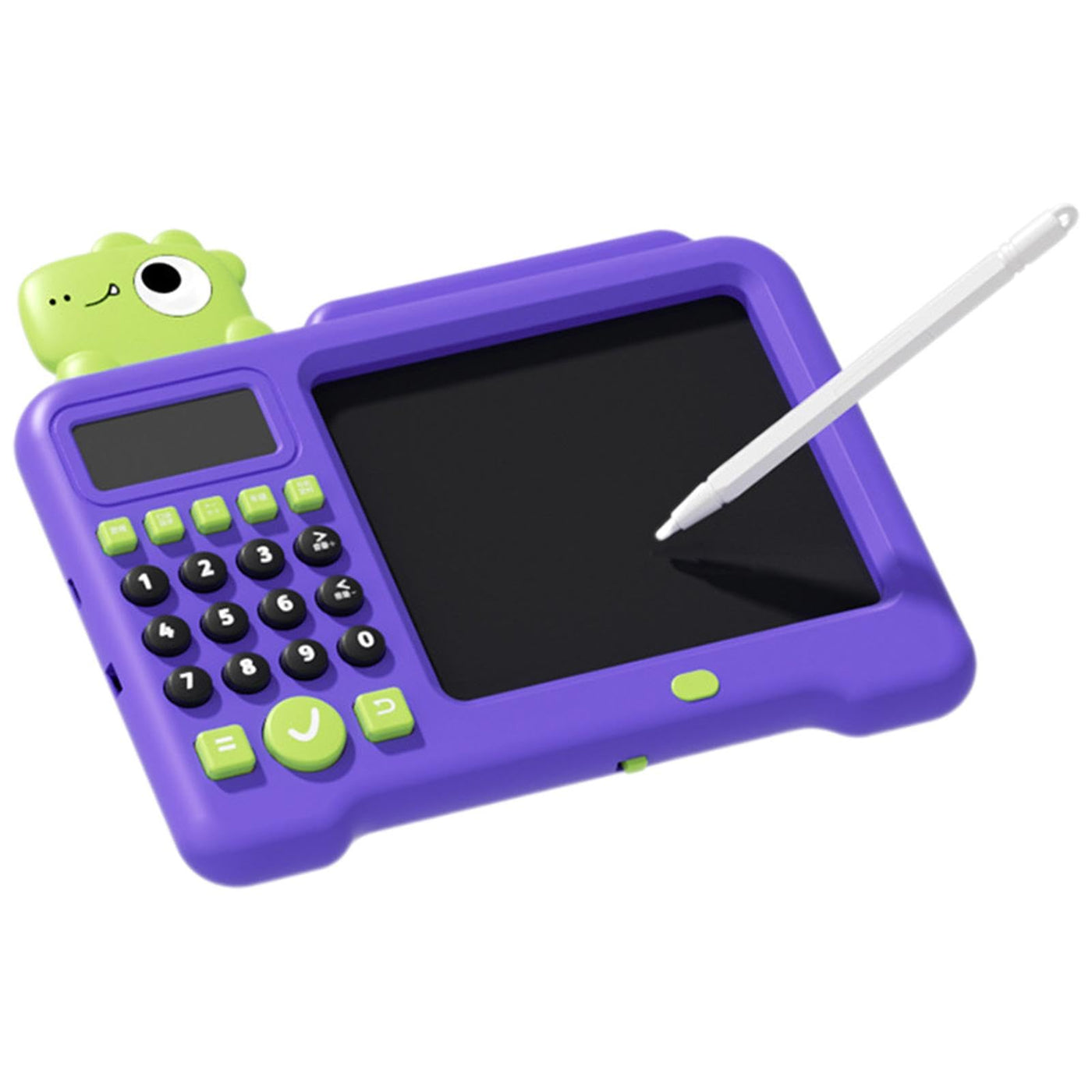 Lernspielzeug zum Zeichnen, LCD-Schreibtablett - LCD-Zeichen- und Schreibtablett 2-in-1-Elektrospielzeug,Löschbarer Zeichenblock National Learning Doodle Board Lernspielzeug für Kleinkinder