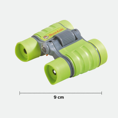 HABA Terra Kids Fernglas für Kinder – 4-fache Vergrößerung, inklusive Tragetasche, Sicherheitskordel und Wissenskarten, Natur beobachten & entdecken – 1004132001