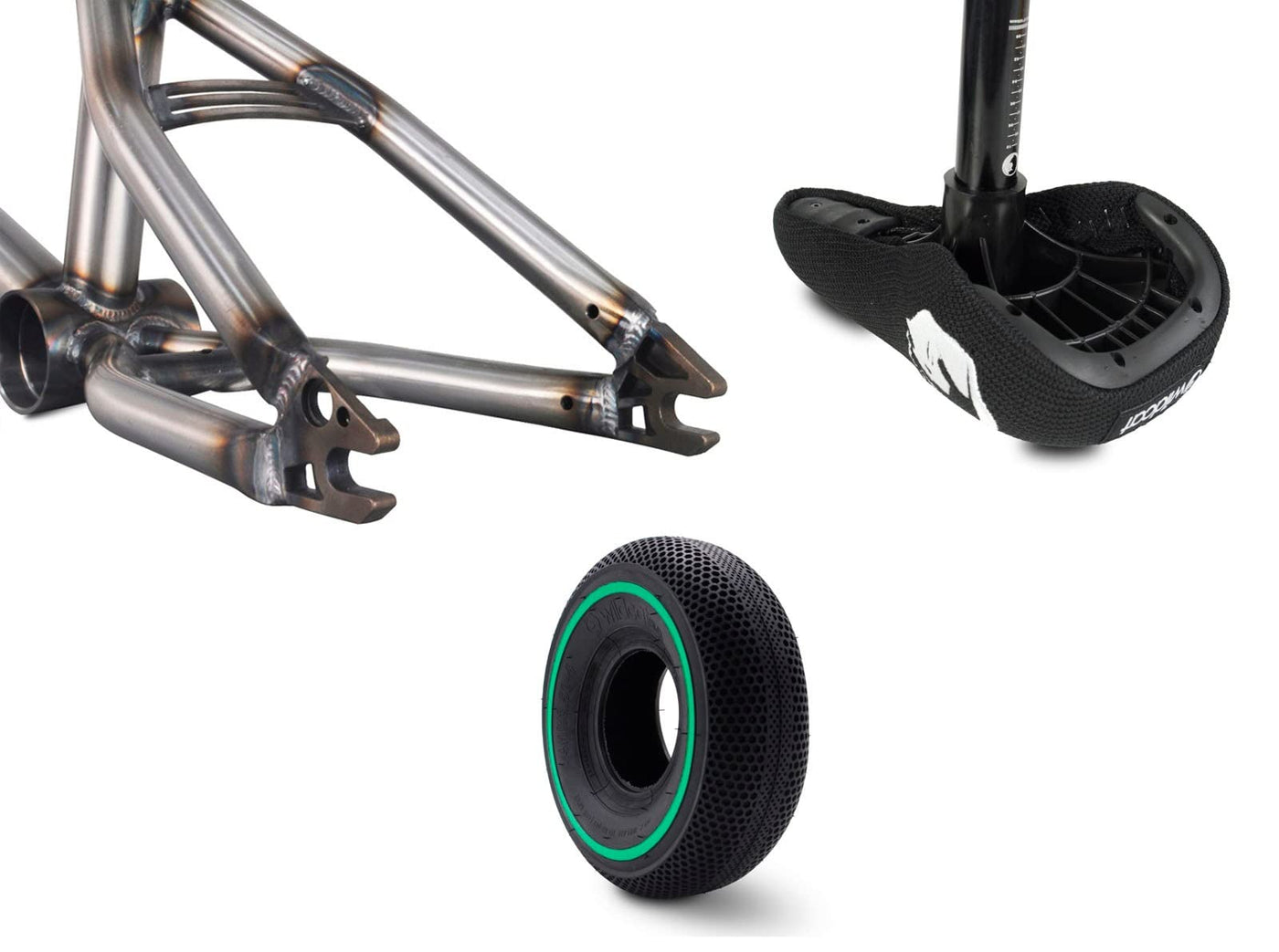 Wildcat Royal Green Mini BMX 10 Zoll (mit Bremsen), grün