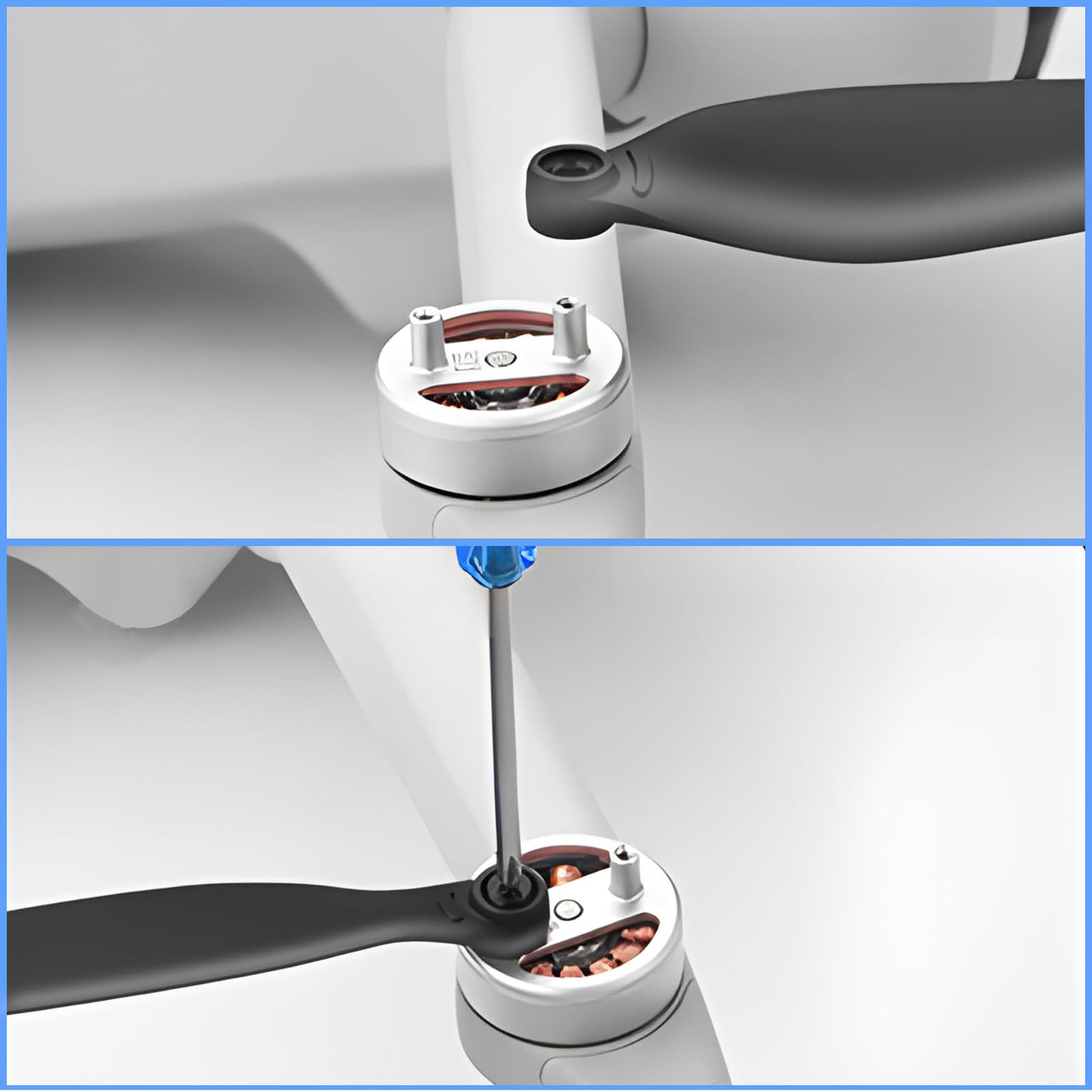 24Pcs Propeller für DJI Mini 4 Pro/Mini 3 Pro Ersatzpropeller Blätter Geräuscharm Flügel 6030F Luftschrauben DJI Mini 3 / 4 Pro Drohnenzubehör Exklusive Schrauben & Schraubendreher Orange