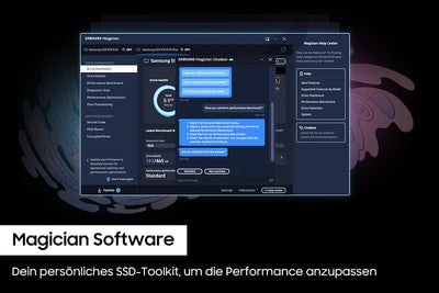 Samsung 970 EVO Plus NVMe M.2 SSD, 1 TB, PCIe 3.0, 3.500 MB/s Lesen, 3.200 MB/s Schreiben, Interne SSD für Gaming und Grafikbearbeitung, MZ-V7S1T0BW