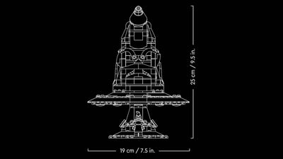 LEGO Harry Potter Der Sprechende Hut, Hogwarts-Modell für Erwachsene, Film-Geschenk für Frauen, Männer, Mama und Papa, mit zufälligen 31 Klangkombinationen, Sortiert Dich in Dein Hogwarts Haus 76429