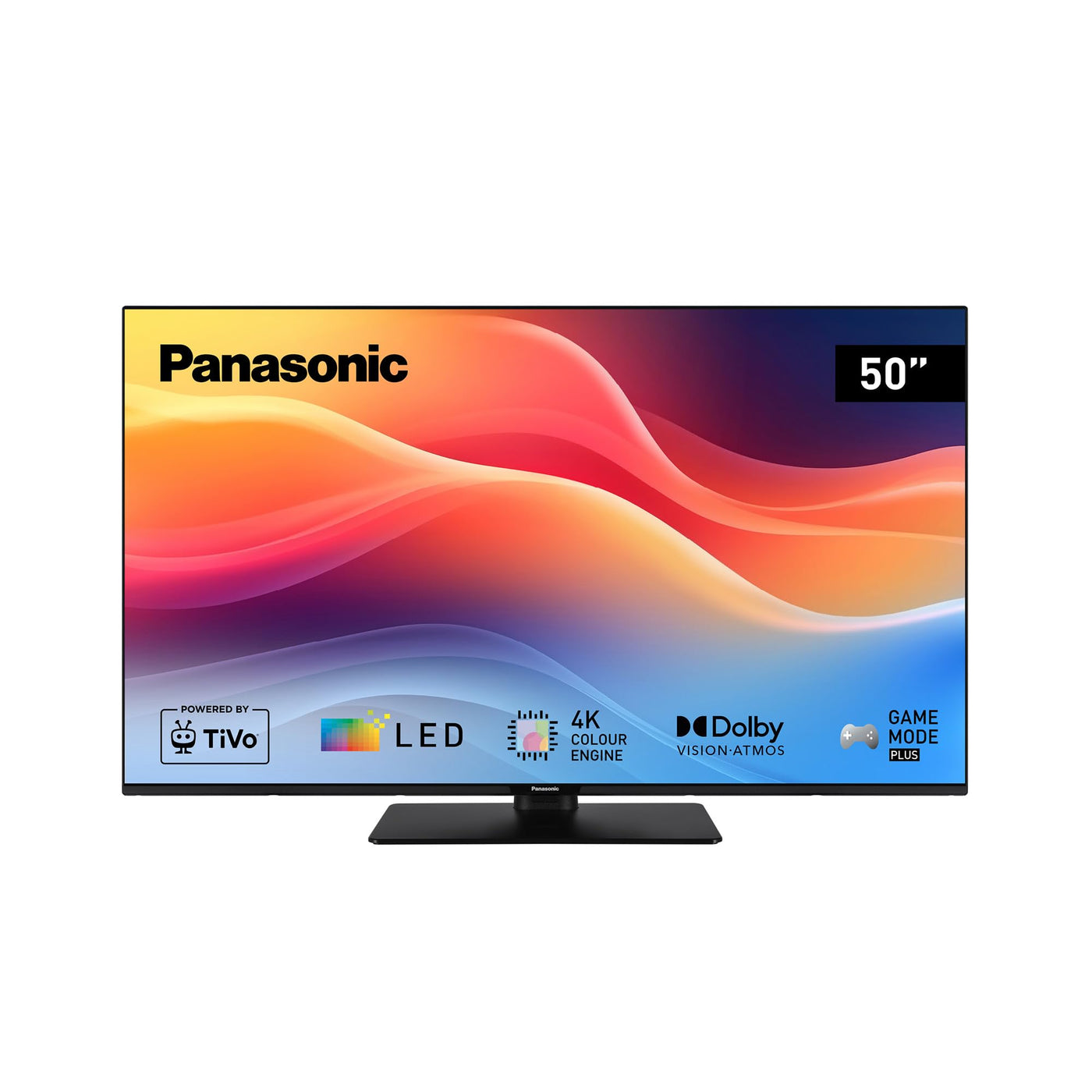 Panasonic TB-50W61AEZ, W61 Serie, 50 Zoll, 4K Ultra HD LED Smart TV, 2025, TiVo, Dolby Vision & Atmos, Game Mode Plus, Alexa & Google Sprachsteuerung, Schwarz