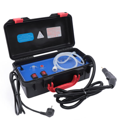 vinnyooc Dampfreiniger 220V 3000W Mehrzweck Power Dampfer Dampfreiniger Handgerät Tragbar Hochtemperatur Dampf-Temperatur 100-120℃ Dampfdruck 2-3.5bar für Badezimmern Autos Sofas