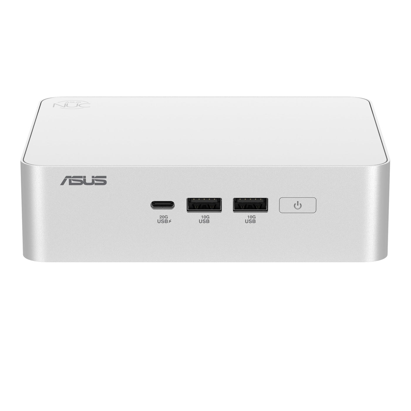 ASUS NUC 15 Pro Plus Kit RNUC15CRSU500002 (Intel Core Ultra 5 225H Prozessor, Intel Arc Grafik, WiFi 7, Bluetooth 5.4, ohne Betriebssystem, mit EU-Netzteil, weiß)