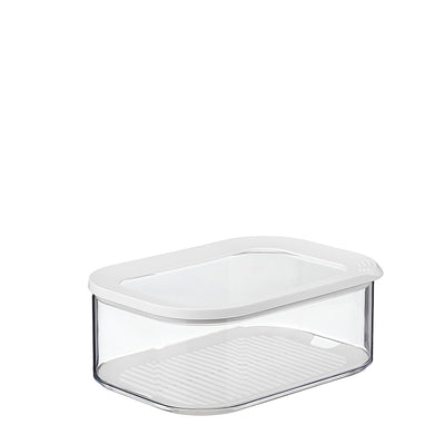 Mepal Käsedose mit Deckel - Käsedose Kühlschrank - Aufbewahrungsbox mit Deckel - Käsestücke und -scheiben - Luftdichter Käsebehälter - Aufbewahrung & Kühlschrank Organizer - 2000 ml - White