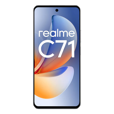 realme C71 4G Smartphone,6+128GB,6000 mAh Battery,45W Charge,Octa-Core Chipset,50MP AI Camera,24GB Dynamic RAM,120Hz Display,Grade Shock Resistance,Daily Water Resistance,White Swan (No Adapter)