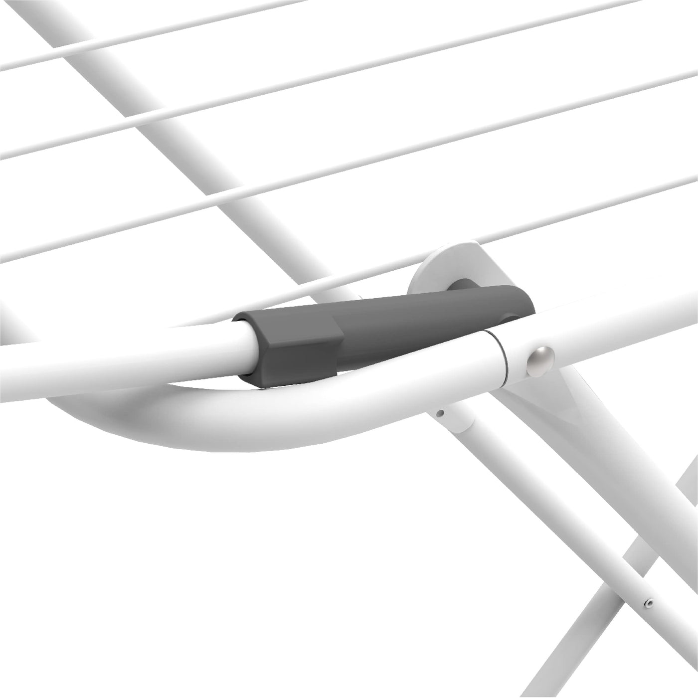 Rörets Wäscheständer Sussi – verriegelbare Flügel – Sicherheitssperre – 52x176x96cm – 18 m Trockenfläche - Design und Qualität von Schwedens stärkster Trockenständermarke