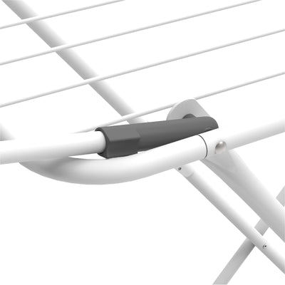 Rörets Wäscheständer Sussi – verriegelbare Flügel – Sicherheitssperre – 52x176x96cm – 18 m Trockenfläche - Design und Qualität von Schwedens stärkster Trockenständermarke