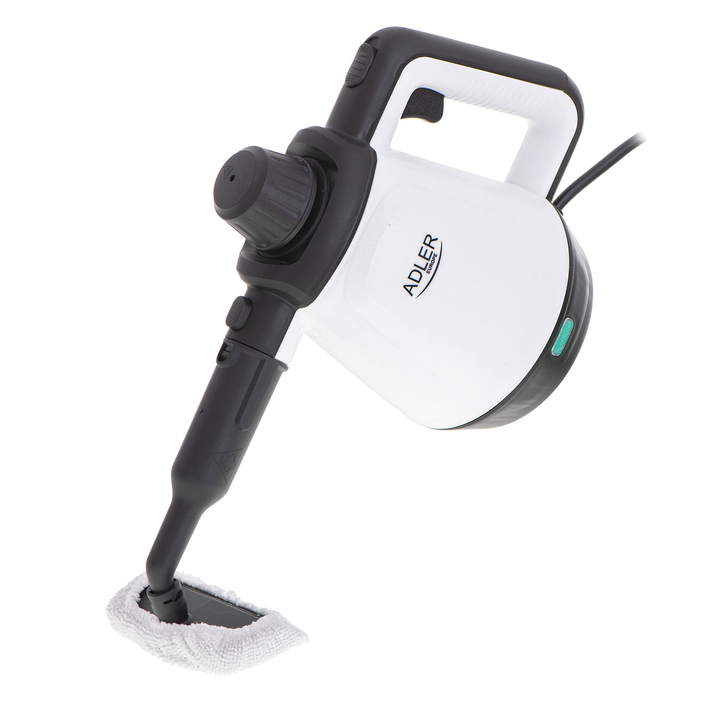 ADLER EUROPE Dampfreiniger für alles, Ideal zum Reinigen von Boden- und Wandfliesen, Windows, Textilmöbel, Kunststoffmöbel, Matratzen, Reduziert Hausstaubmilben, Steam Cleaner, Dampfreiniger Boden