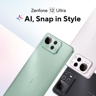 ASUS Zenfone 12 Ultra, EU Official, Sakura White, 16GB RAM 512GB Speicher, Snapdragon 8 Gen Elite, 6,78“ AMOLED 144Hz, 50MP Gimbal Kamera
