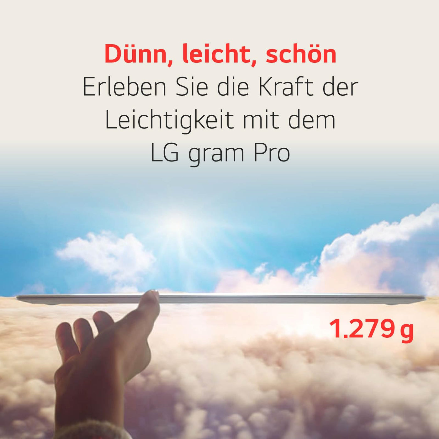2024 LG gram Pro 16 Zoll Notebook - 1199g Intel Core Ultra7 Laptop (32GB RAM, 2TB Dual SSD, 24,5h Akkulaufzeit, IPS Panel Anti-Glare Display, Win 11 Pro) - Schwarz