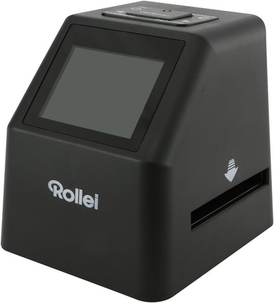 Rollei DF-S 310 SE Dia Film Scanner (Special Edition mit extra Zubehör, SD-/SDHC-Karten Steckplatz und USB 2.0 Schnittstelle) schwarz