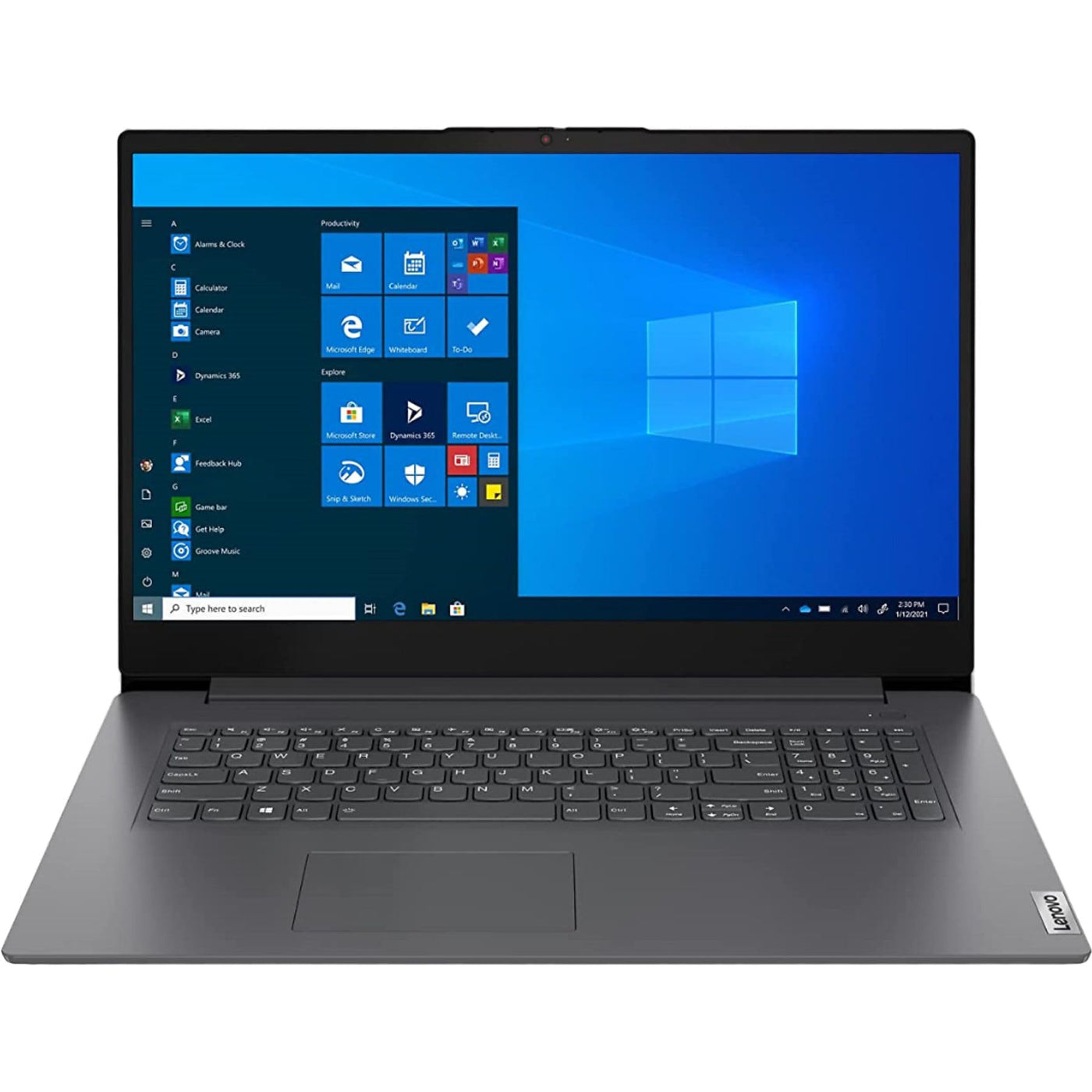 Lenovo Laptop 17,3" FHD Display, Intel U300, 5 x 4.40 GHz, 24 GB RAM, 1000 GB SSD, Intel UHD Grafik, Norton 360, Windows 11
