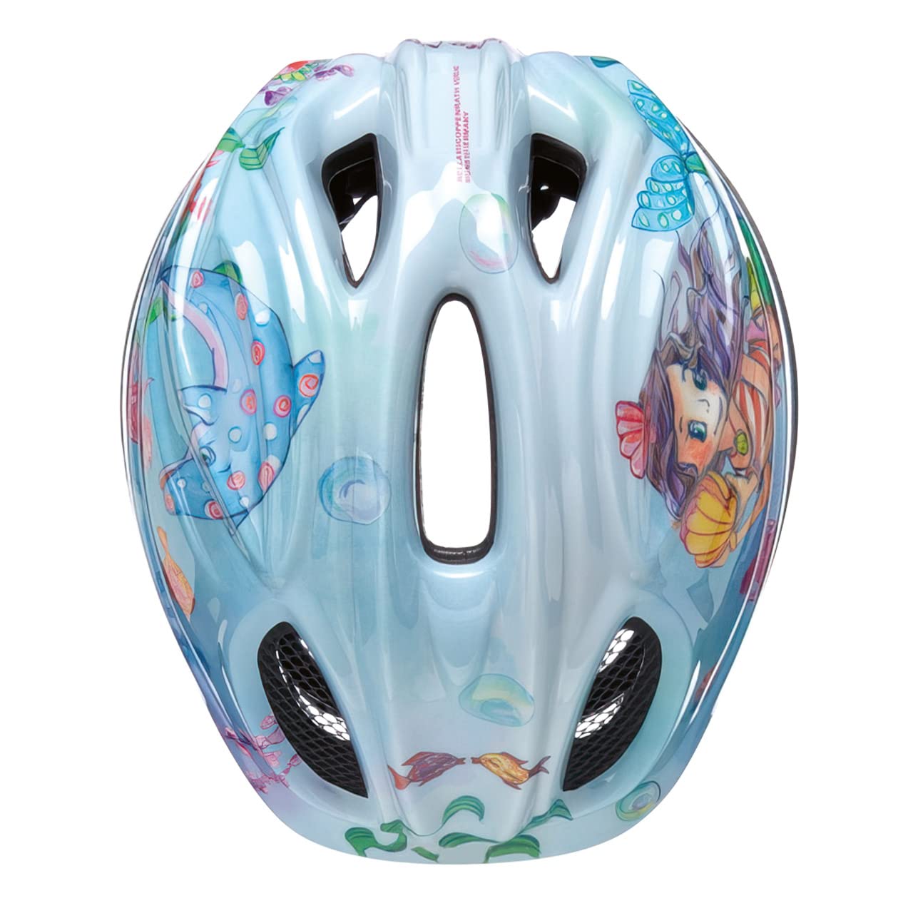 Meggy II Originals Kinder Fahrradhelm, Made in Germany, mit LED-Rücklicht, nur 220g, QUICKSAFE Verstellsystem und Insektenschutz