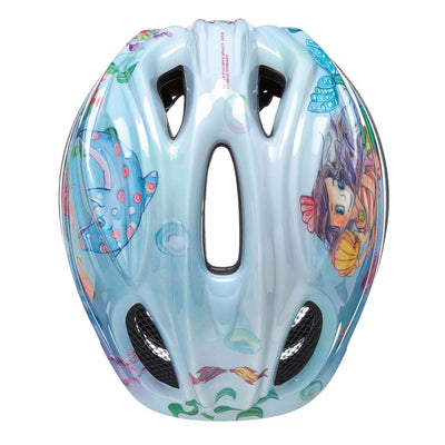 Meggy II Originals Kinder Fahrradhelm, Made in Germany, mit LED-Rücklicht, nur 220g, QUICKSAFE Verstellsystem und Insektenschutz