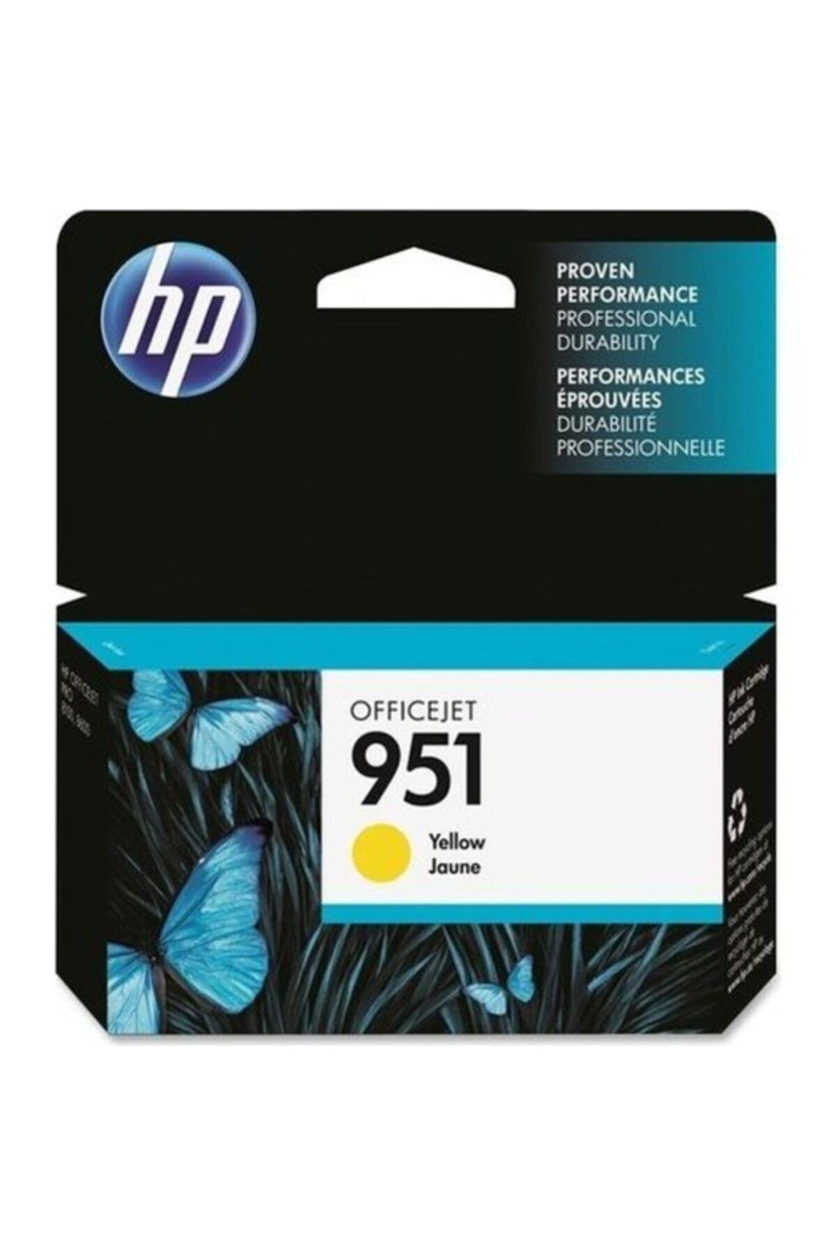 HP CN052AE 951 Gelb Original Druckerpatrone für HP Officejet Pro 276dw, 8600, 8610, 8620, 251dw, 8100