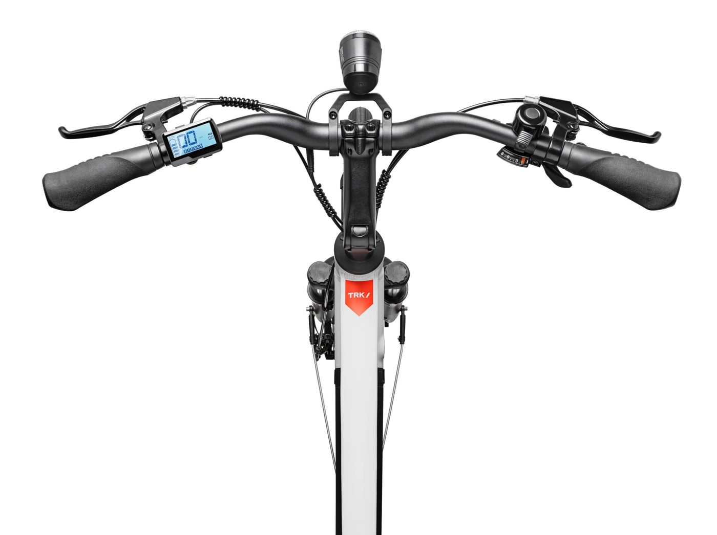 TELEFUNKEN E-Bike 28 Zoll Fahrrad für Herren XT490 | Trekking Pedelec mit 8-Gang Kettenschaltung & Scheibenbremsen | Elektrofahrrad mit 250 W Heckmotor & integriertem 417,6 Wh Li-Ion-Akku | Kreide