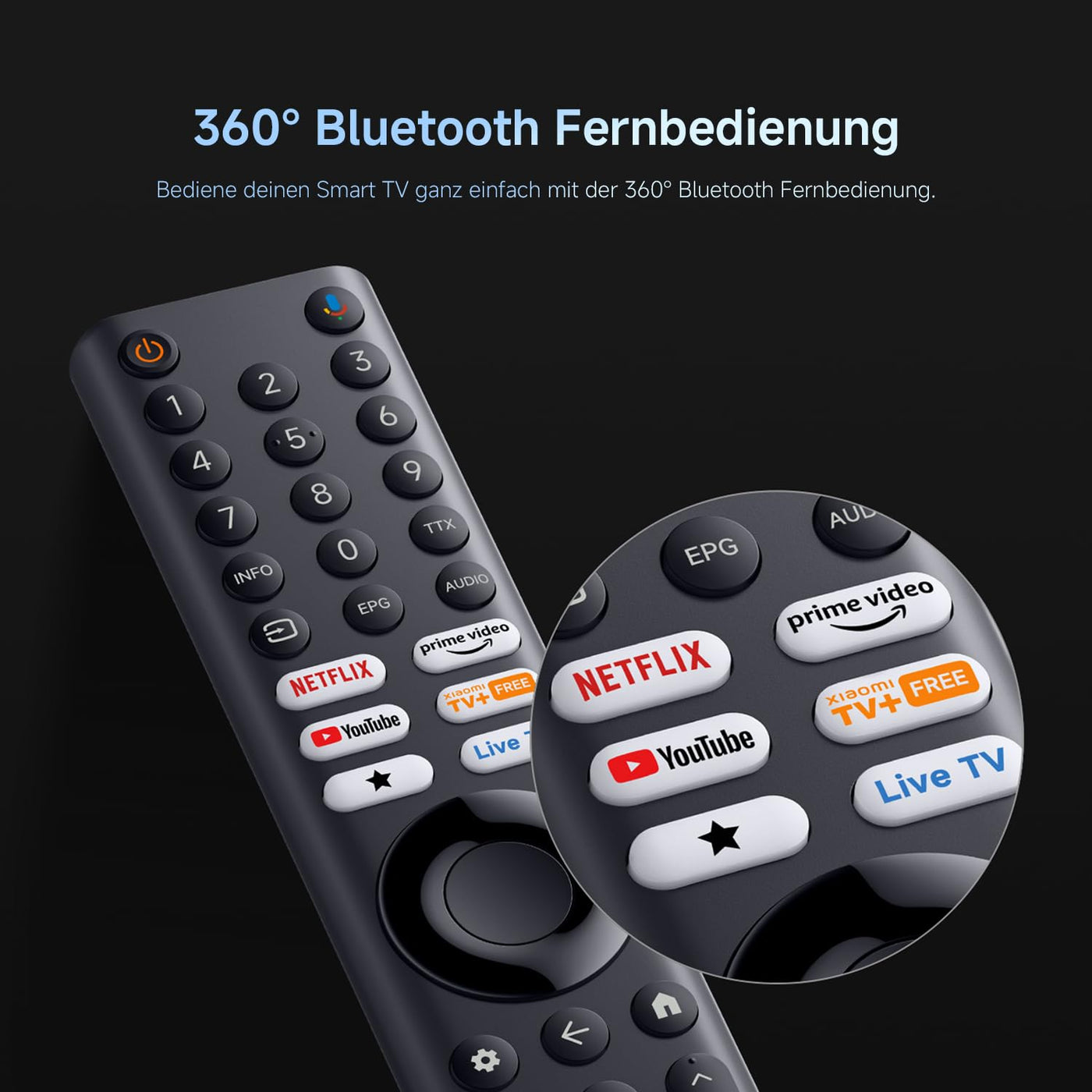 XIAOMI TV S Pro Mini LED 55, Smart TV, 4K QLED 144Hz Google TV, Dolby Vision, Dolby Atmos, HDR 10+, DTS-X, Harman AudioEFX, Triple Tuner, DVB-T2, Prime Video, Google Assistant, Airplay 2