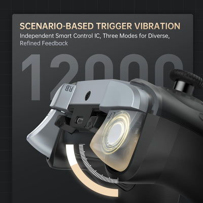 Machenike G5Pro V2 1000HZ PC Controller Wireless für NS/PC/iOS/Android mit Ladestation, Controller PC mit Hot-Swap-fähigem Joystick, optischen Triggern und Mikroschaltern