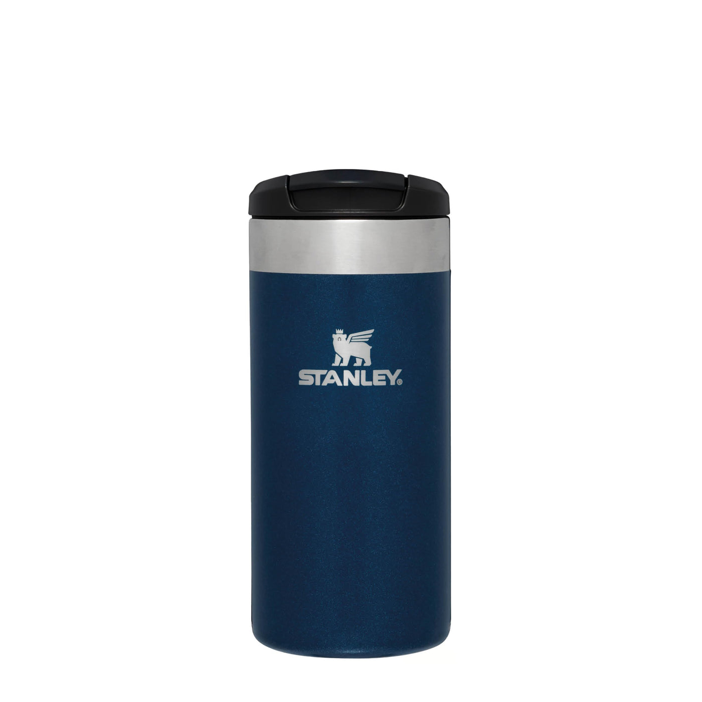 Stanley Aerolight Transit Thermobecher 0.35L - Hält 4 Stunden Heiß - Spülmaschinenfest - Kaffeebecher To Go Auslaufsicher - Kompatibel mit gängigen PKW-Getränkehalterungen - Thermosflasche - Blue