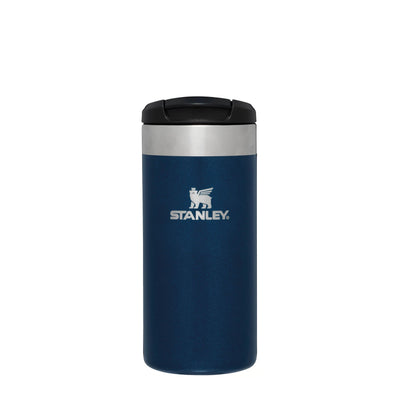 Stanley Aerolight Transit Thermobecher 0.35L - Hält 4 Stunden Heiß - Spülmaschinenfest - Kaffeebecher To Go Auslaufsicher - Kompatibel mit gängigen PKW-Getränkehalterungen - Thermosflasche - Blue