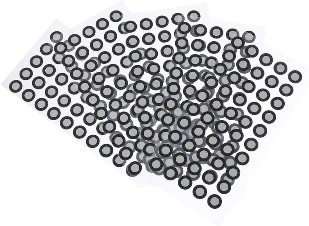 HOMSFOU 25 Blätter Reflektierende Folie für den Scanner reflektorfolie Reflective Sticker Aufkleber Markierungspunkte des Scanners Referenzpunkte für 3D-Scanner - Zubehör das Haustier