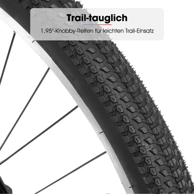 Hiland Mountainbike 26 Zoll für Jugendliche & Erwachsene, 18-Gang Fahrrad mit Doppel-V-Bremse, High Carbon Stahlrahmen MTB Fahrrad für Jugend Frauen Männer, Weiß