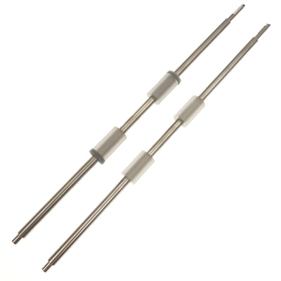 OKLILI 50SET PA03586-K983 PA03586-K984 Scanner Papierzuführungsrolle & Ausgangsrolle mit Schaft, kompatibel mit Fujitsu S1500 S1500M fi-6110 N1800 (50SET)