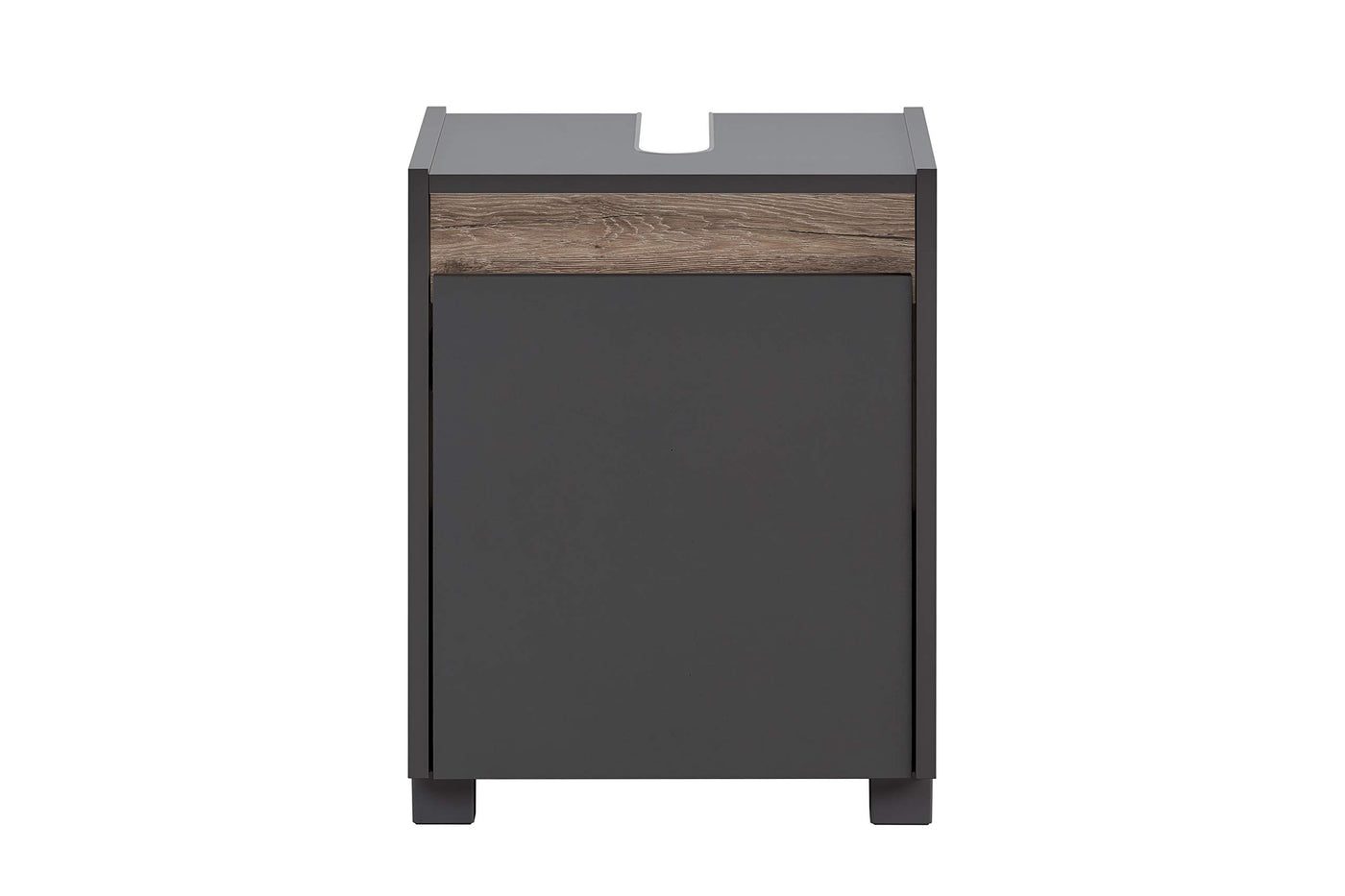 Schildmeyer Waschbeckenunterschrank 148462 Cosmo, 42 x 54,5 x 33 cm (BxHxT), anthrazit