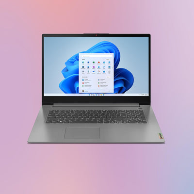 Lenovo IdeaPad 3 Laptop | 17.3" Full HD Display | AMD Ryzen 5 5625U | 8GB RAM | 512GB SSD | AMD Radeon Grafik | Windows 11 | QWERTZ | Artic Grau | 3 Monate Premium Care