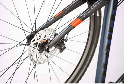 Airtracks 28 Zoll Herren Gravel Bike STERRATO 5.0 Fahrrad mit 2 x 9 Gang Shimano SORA RD-R3000-18 Gang- UD Carbon Gabel - UD Carbon Gabel - 55cm (Körpergröße 175-188cm)