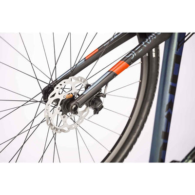Airtracks 28 Zoll Herren Gravel Bike STERRATO 5.0 Fahrrad mit 2 x 9 Gang Shimano SORA RD-R3000-18 Gang- UD Carbon Gabel - UD Carbon Gabel - 55cm (Körpergröße 175-188cm)