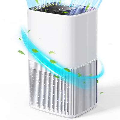 Luftentfeuchter Elektrisch, TUKIMA 1600ml Raumentfeuchter Leise Dehumidifier Mit Funktion Abtauen & Schlafmodus Luftreinigung