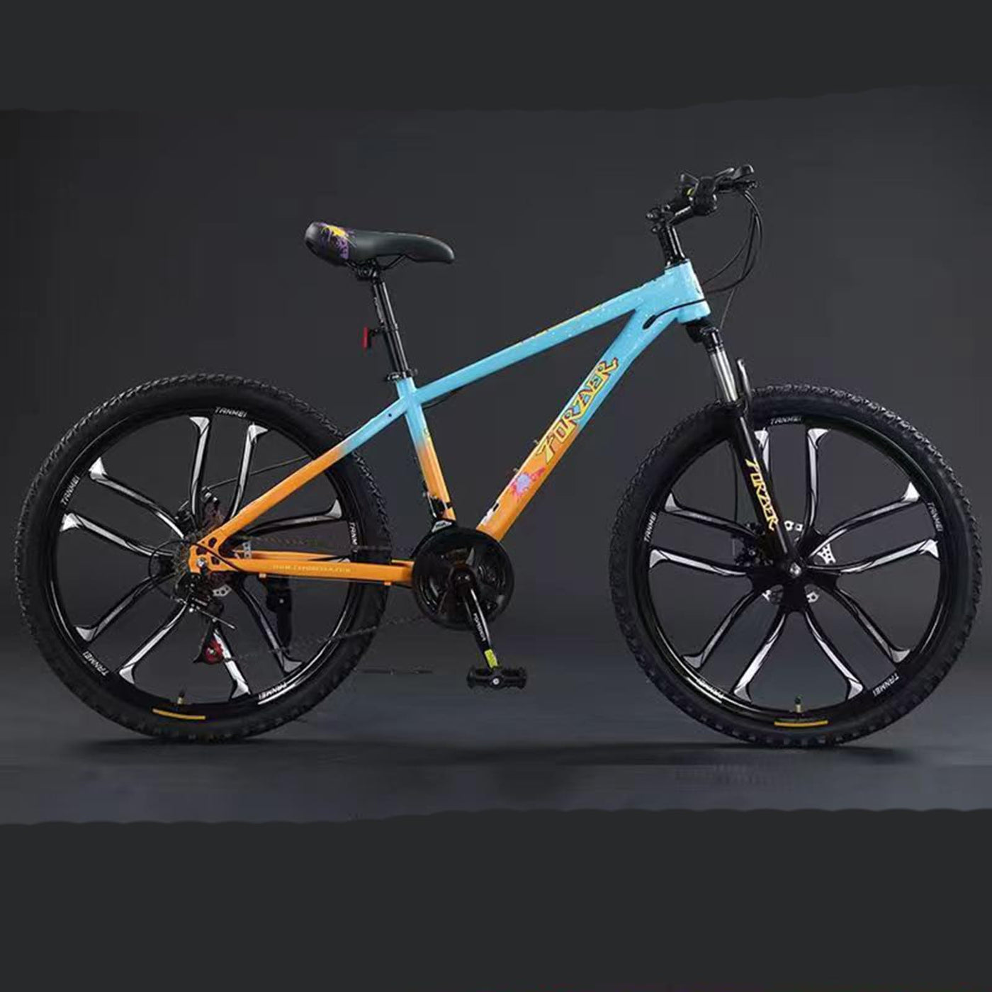 Wmmner Mountainbike 26 Zoll Speed Offroad Herren Rennrad Erwachsene Frauen Jugendliche Mittelschüler Rennrad/C/24-Gang
