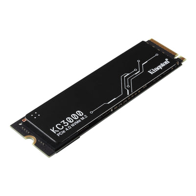 Kingston KC3000 PCIe 4.0 NVMe M.2 SSD - Hochleistungsspeicher für Desktop- und Laptop-PCs -SKC3000S/2048G, SKC3000D2048G, Schwarz, 2048GB, Festkörper-Laufwerk