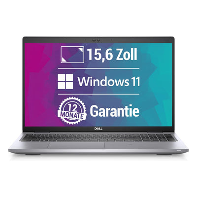 Dell Latitude 5520 15,6 Zoll Full HD Laptop Intel Core i5-1145G7@ bis zu 4,4 GHz 16 GB 512 GB SSD mit Windows 11 Pro & GRATIS Antiviren-Software inkl. 12 Monate Garantie (Generalüberholt)