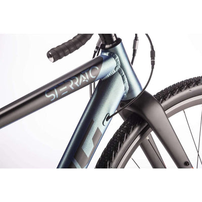 Airtracks 28 Zoll Herren Gravel Bike STERRATO 5.0 Fahrrad mit 2 x 9 Gang Shimano SORA RD-R3000-18 Gang- UD Carbon Gabel - UD Carbon Gabel - 55cm (Körpergröße 175-188cm)