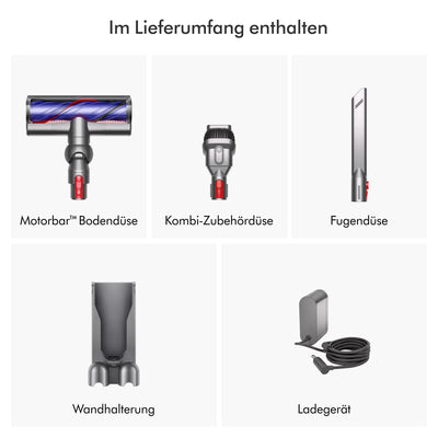 Dyson V8™ Advanced kabelloser Staubsauger (Silber/Nickel)