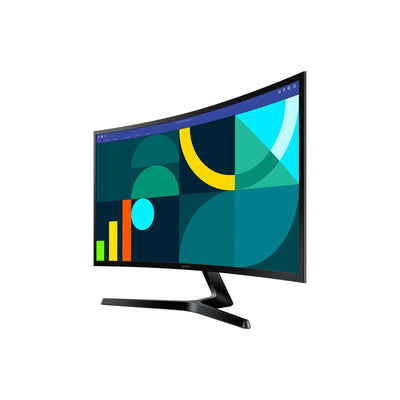 Samsung S36GD Essential Curved Monitor 27 Zoll, PC-Bildschirm mit VA-Panel, Full HD-Auflösung, 4 ms Reaktionszeit, Bildwiederholrate 100 Hz, Eco Saving Plus, Flicker Free, Schwarz, S27D366GAU