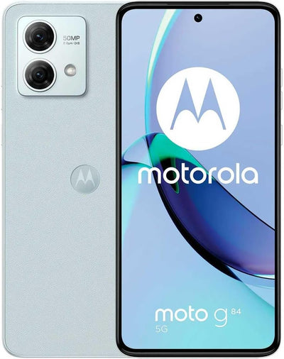 Motorola Smartphone Moto G84 6,55 Zoll 256 GB 12 GB RAM Octa Core Qualcomm Snapdragon 695 5G Blau