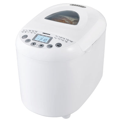 MEDION Brotbackautomat (Brotbackmaschine, 550 Watt, bis zu 1000g, 19 Backprogramme, 3 Bräunungsgrade, Warmhaltefunktion, Zeitvorwahl MD 11011)