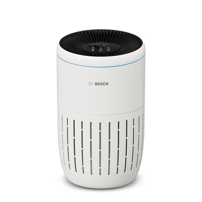 Bosch Air 2000 Luftreiniger für bis zu 37,5 m² entfernt effizient Verschmutzungen mit HEPA Filter, Smart Sensor, Ruhe-Modus - Allergiker-geeignet