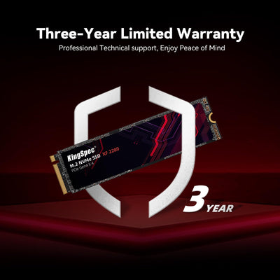 KingSpec 2TB M.2 SSD 2280 NVMe PCIe 4.0 x4, Unglaubliche Lese bis zu 5000MB/s, Interne M2 PCIe SSD Kompatibel mit Gaming Konsole/Desktop/Gaming Laptop