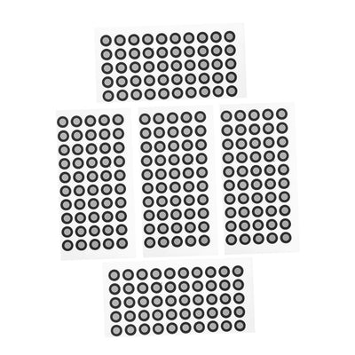 HOMSFOU 25 Blätter Reflektierende Folie für den Scanner reflektorfolie Reflective Sticker Aufkleber Markierungspunkte des Scanners Referenzpunkte für 3D-Scanner - Zubehör das Haustier