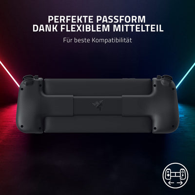 Razer Kishi V2 für iPhone - Mobile Gaming Controller (Universal Fit mit ausziehbarer Brücke, Streaming von PC- und Konsolenspielen, Ergonomisches Design, Powered by Nexus App) Schwarz