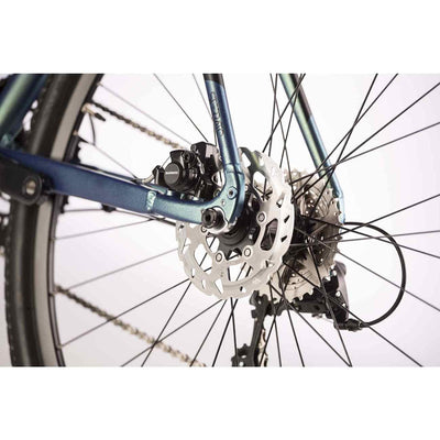Airtracks 28 Zoll Herren Gravel Bike STERRATO 5.0 Fahrrad mit 2 x 9 Gang Shimano SORA RD-R3000-18 Gang- UD Carbon Gabel - UD Carbon Gabel - 55cm (Körpergröße 175-188cm)