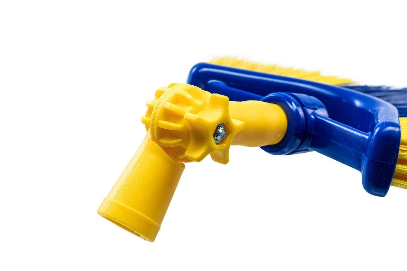 Neustanlo | Eckbesen Set 4 m | Spinnenfeger Dreiecksbesen mit Teleskopstiel | farblich Sortiert | ideal zur Reinigung von hohen Decken und Ecken